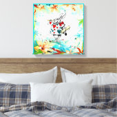 非常にメリー誕生日 キャンバスプリント (インサイチュ (寝室))