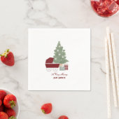 非常にメリー赤ん坊のシャワーナプキン スタンダードカクテルナプキン (インサイチュ)