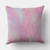 非常にユニコーン輝くキラキラした金ゴールドピンクのクリスマス クッション (裏面)