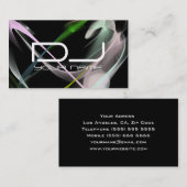 非常にユニークなDJの名刺 名刺 (正面/裏面)