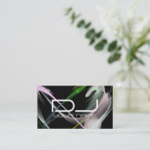 非常にユニークなDJの名刺 名刺 (スタンド正面)