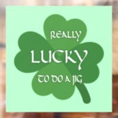 非常にラッキーである ウィンドウサイン (シート2)