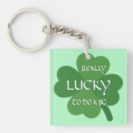 非常にラッキーである キーホルダー