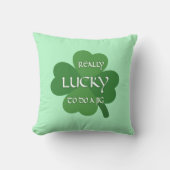 非常にラッキーである クッション (正面)