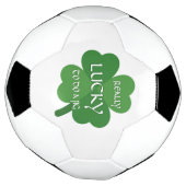 非常にラッキーである サッカーボール (回転)