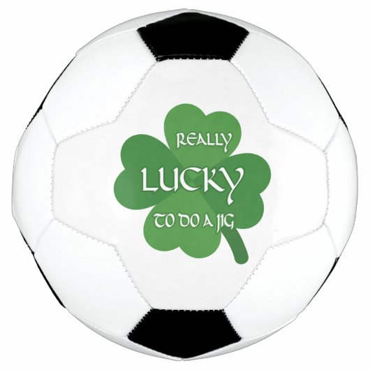 非常にラッキーである サッカーボール (正面)