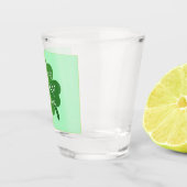 非常にラッキーである ショットグラス (右)