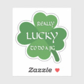 非常にラッキーである シール (シート)