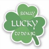 非常にラッキーである シール (正面)