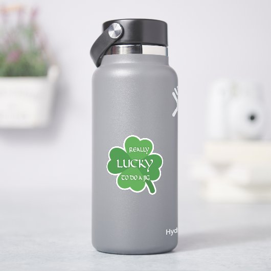 非常にラッキーである シール (HydroFlask)
