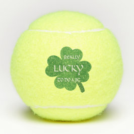 非常にラッキーである テニスボール