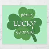 非常にラッキーである ビールラベル (シングルラベル)