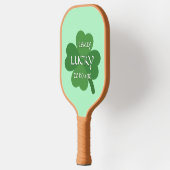 非常にラッキーである ピックルボールラケット (左)