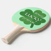 非常にラッキーである 卓球ラケット (正面アングル)