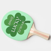 非常にラッキーである 卓球ラケット (横)