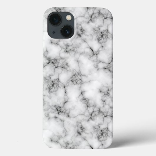 非常にリアルな白大理石自然石プリント Case-Mate iPhoneケース (裏面)