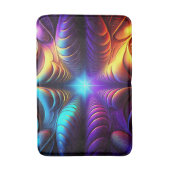 非常にリャプノカラフルフのフラクタル バスマット (正面縦)