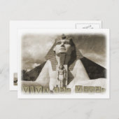 非常にヴィンテージのスタイルのラスベガスのクールな郵便はがき! ポストカード (正面/裏面)