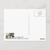 非常にヴィンテージのスタイルのラスベガスのクールな郵便はがき! ポストカード (裏面)