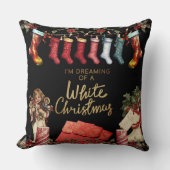 非常にヴィンテージのストッキング クッション (正面)