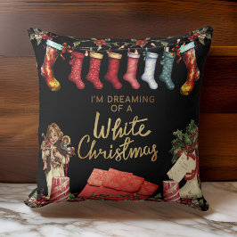 非常にヴィンテージのストッキング クッション