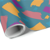 非常に不カラフル均等なパターン ラッピングペーパー (ロールコーナー)