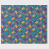 非常に不カラフル均等なパターン ラッピングペーパー (フラット)