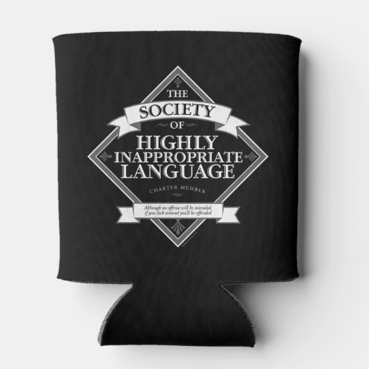 非常に不適切な言語社会 缶クーラー (裏面)