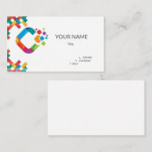 非常に優しい 名刺 (正面/裏面)