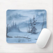 非常に冷たい冬のマウスパッド マウスパッド (マウス)