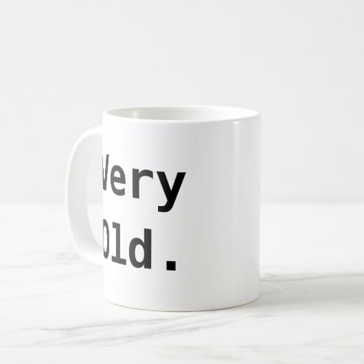 非常に古いコーヒーマグ コーヒーマグカップ (正面左)