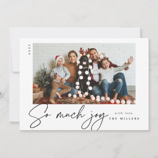 非常に喜び ノートカード