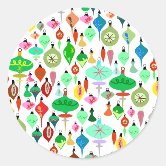 非常に多くのオーナメント ラウンドシール (正面)