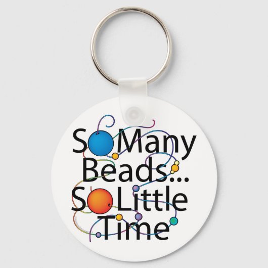 非常に多くのビーズの新機能 キーホルダー (正面)