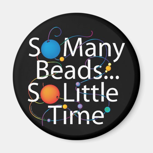 非常に多くのビーズの新機能 マグネット (正面)