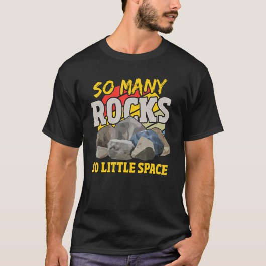 非常に多くの岩のように小さな宇宙鉱物の収集 Tシャツ (正面)