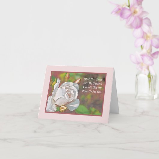 非常に多くの方法で美しい私の妻に/バラ カード (蘭)