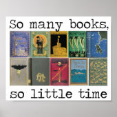 非常に多くの本は、ほとんど時間の引用文 ポスター (正面)