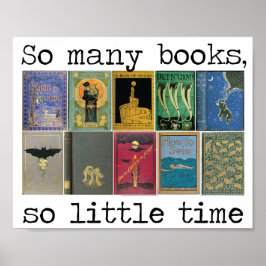 非常に多くの本は、ほとんど時間の引用文 ポスター