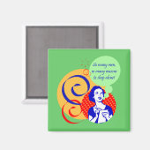 非常に多くの男性の磁石 マグネット (正面/裏面)