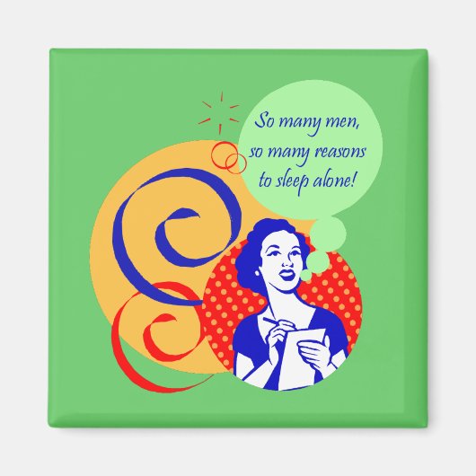 非常に多くの男性の磁石 マグネット (正面)