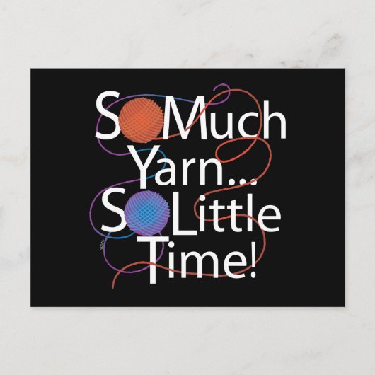 非常に多くの糸 ポストカード (正面)