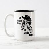 非常に多くのGnarので少し時間マウンテンバイク ツートーンマグカップ (左)