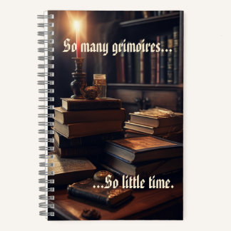 非常に多くのGrimoiresウィザード、ウィッカ信者ノートブック ノートブック