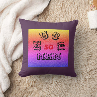 非常に多くのMAM黒の赤いプル クッション