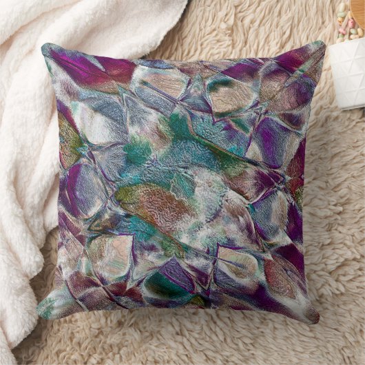 非常に多孔性のスケッチで、ほとんど見えない花のスタイル クッション (ブランケット)