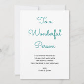 非常に大きいのカジュアルなオフィスの感謝感謝していしています サンキューカード (裏面)