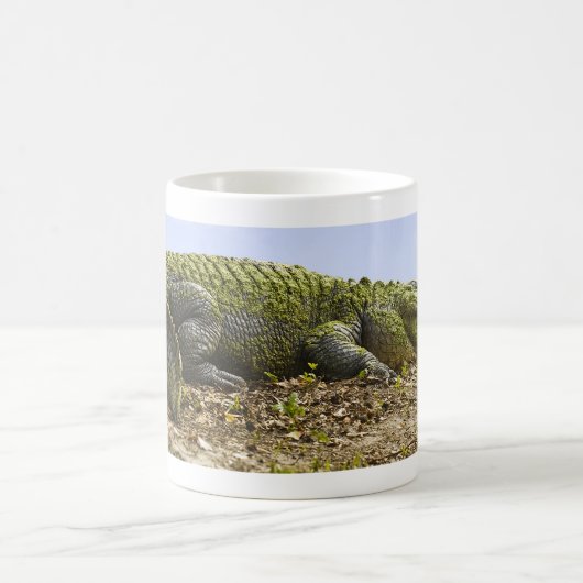 非常に大きいわに自然の写真 コーヒーマグカップ (中央)