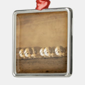 非常に大きい配列 メタルオーナメント (左)