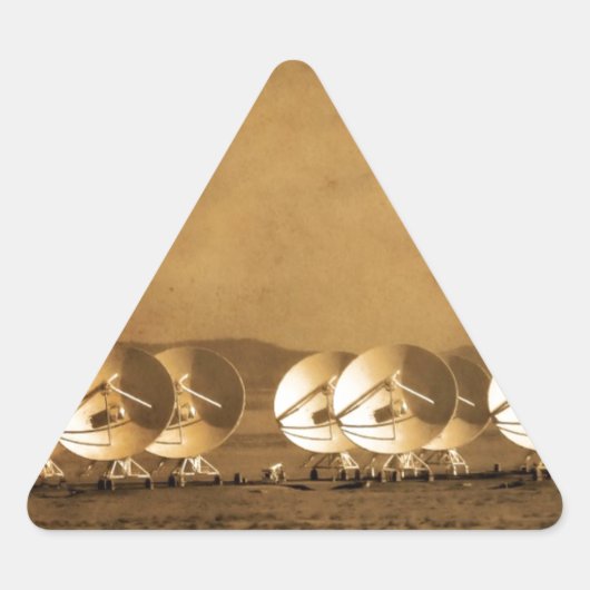 非常に大きなアレイ 三角形シール (正面)